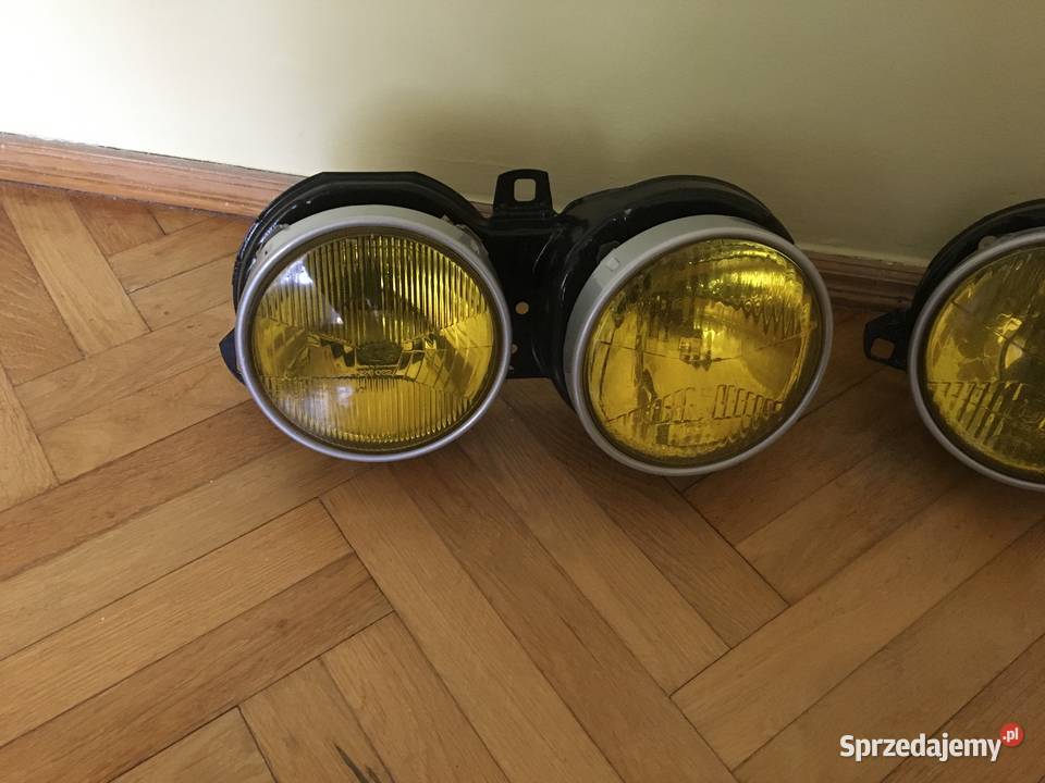 Lampy bmw e30 Francja Yellow hella Oświetlenie Brzeziny-Kolonia