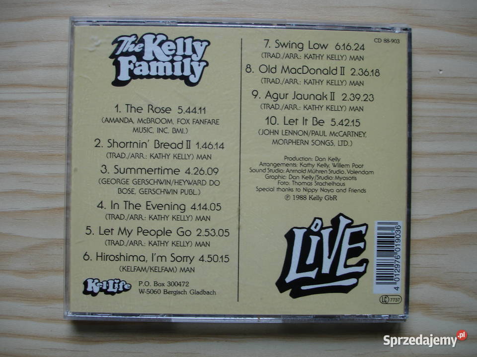 The Kelly Family płyta CD Zielona Góra