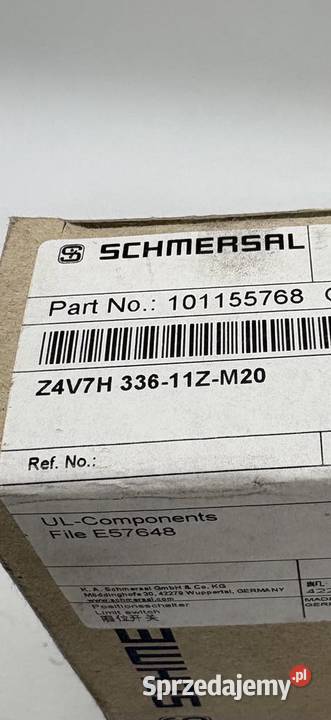 Schmersal Z4V7H 33611ZM20 101155768 Wyłącznik Pozostałe Warszawa