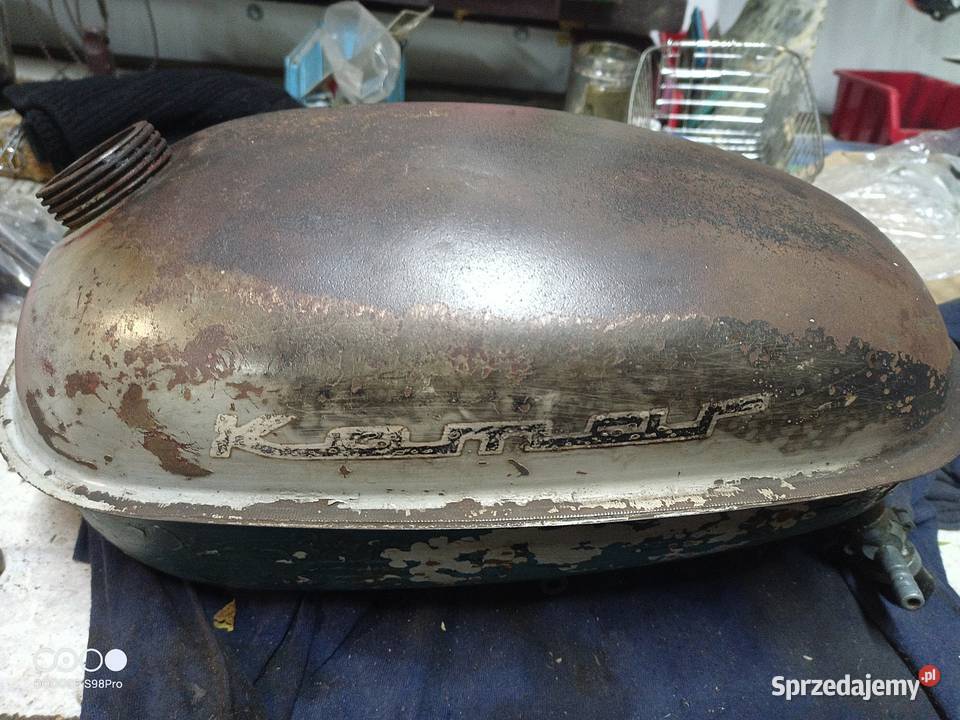 Zbiornik paliwa bak komar sztywniak stary typ Zbiorniki paliwa Nysa