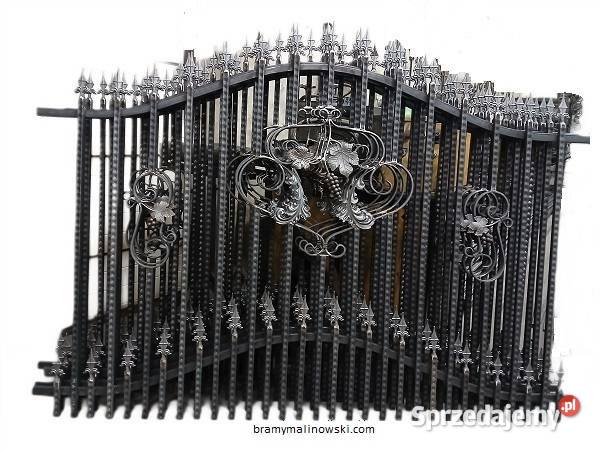 elementy kute metalowe przęsło panel Jacowlany