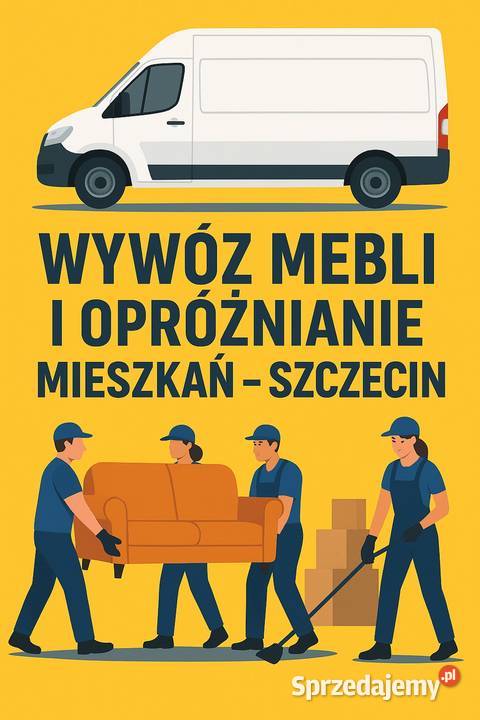 Transport mebli wersalki AGD Szczecin do 100 Police