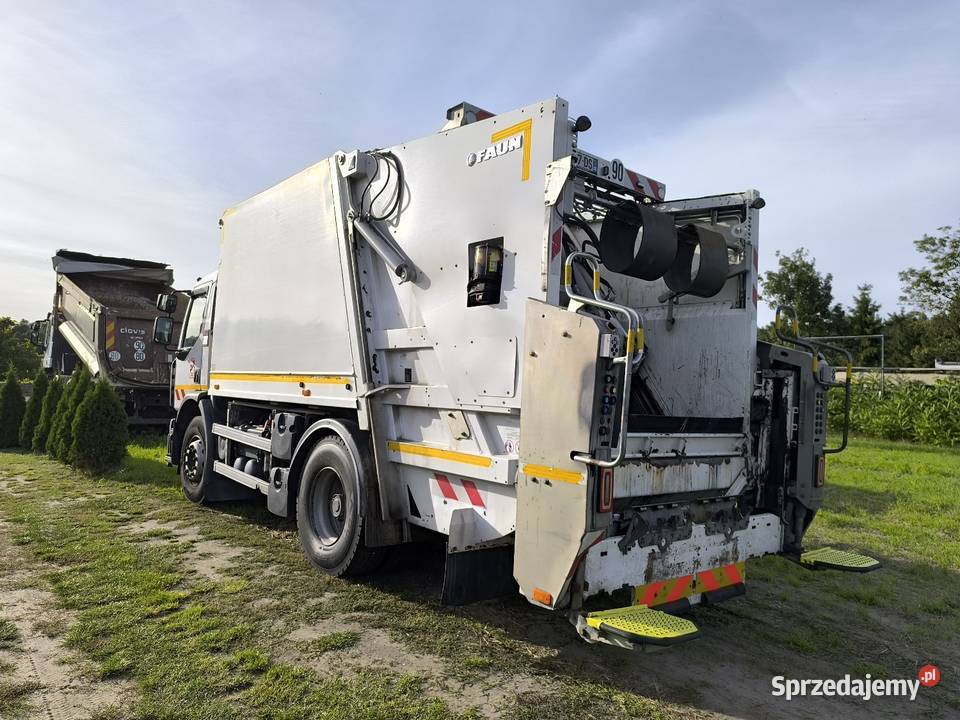 Renault D WIDE C śmieciarka kujawsko-pomorskie Inowrocław