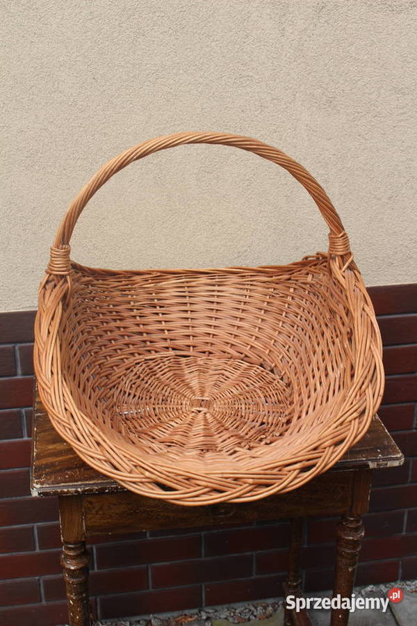 kosz wiklinowy duży Kalisz sprzedam