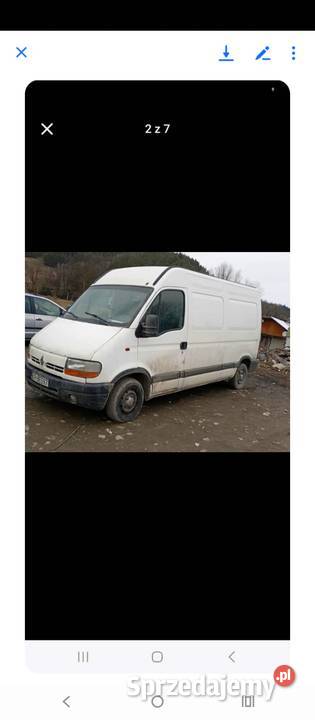 Renault master 25 36000km Nowy Sącz