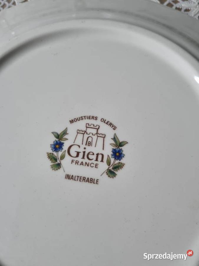 Talerz dekoracyjny wielkopolskie Wola Podłężna