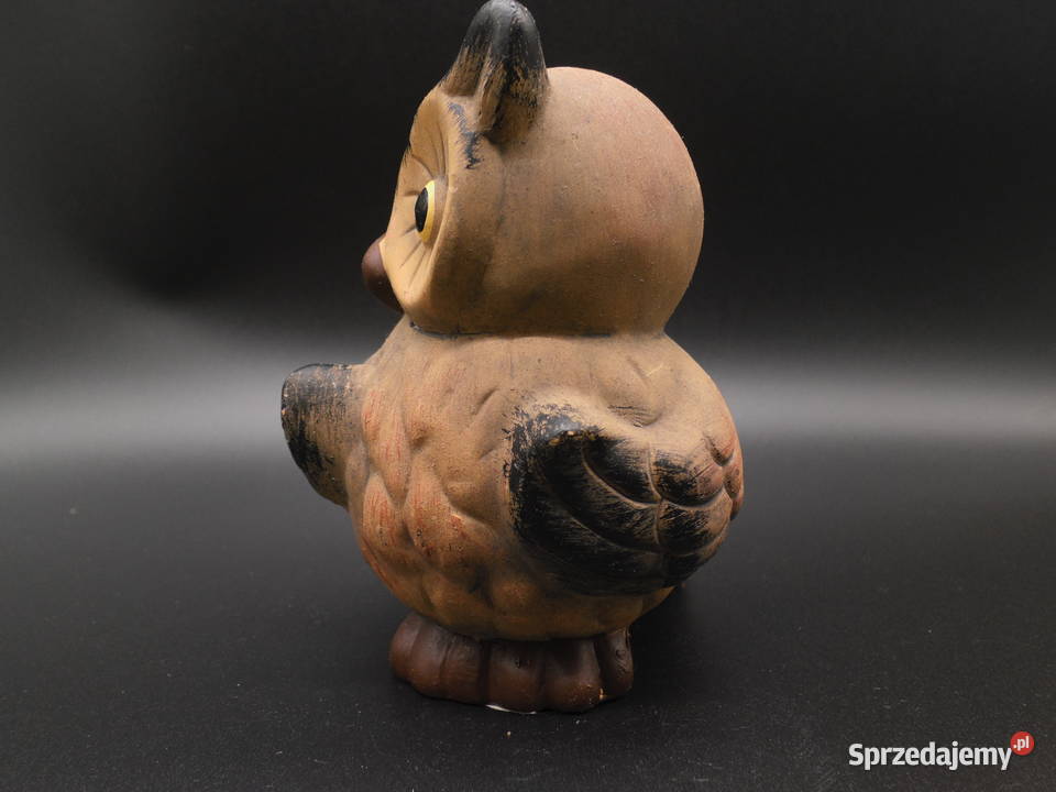 Ceramiczna figurka sowa wielkopolskie Raszków sprzedam