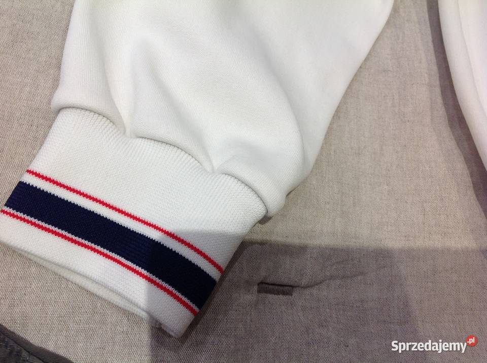 Biała Bluza dresowa Sportowa r L Odzież sportowa Nowa Sól sprzedam