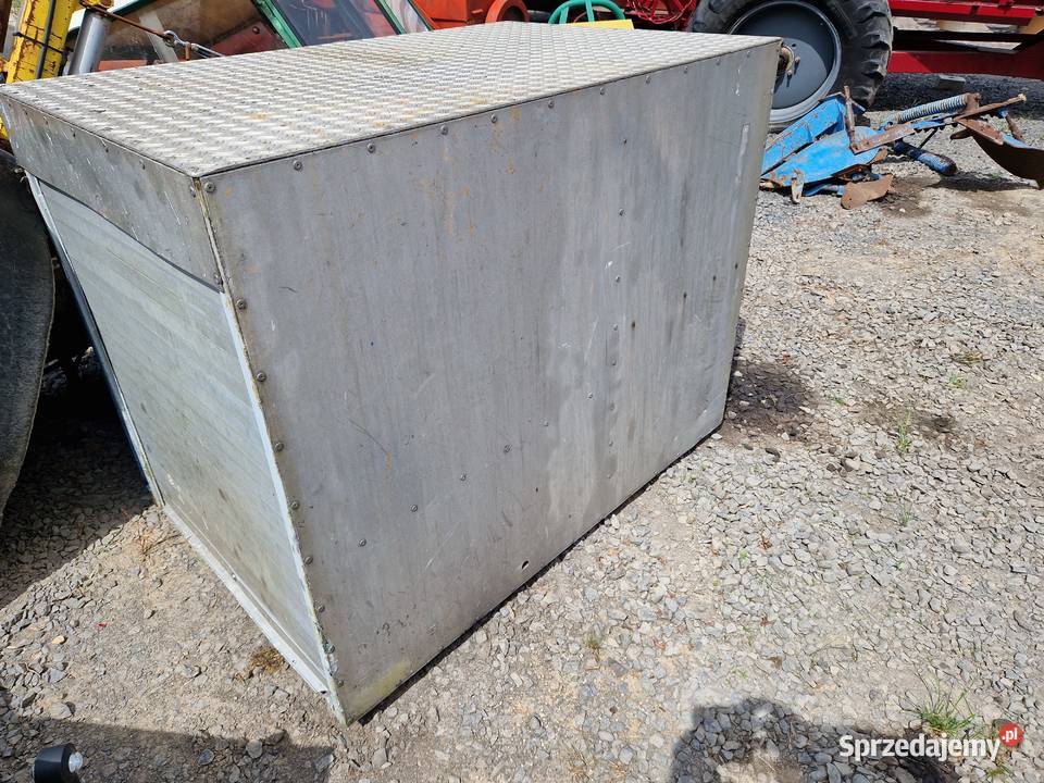 skrzynka aluminiowa duża narzędziowa z roletami Bolesławiec