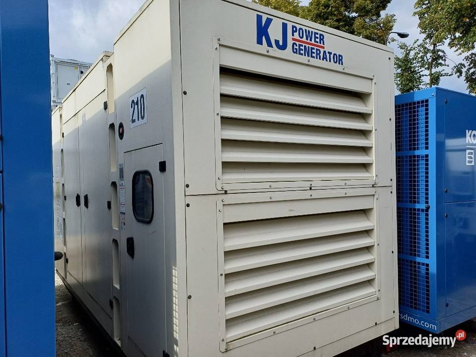 gregat prądotwórczy KJ Power 550 kVA 440 kWkj Jelcz-Laskowice