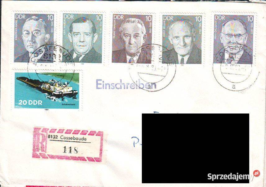 Kopzkoresp Filat NRD Polska 1983 Gliwice