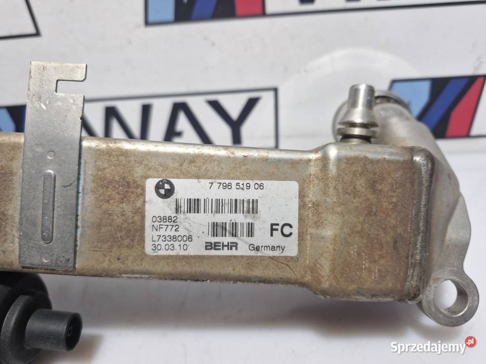 BWM X3 E83 30D CHŁODNICA SPALIN EGR