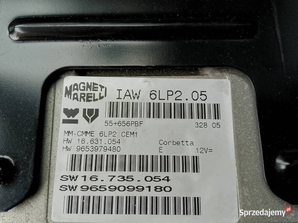 Sterownik silnika citroen C 4 SW 9659099180 Myszków