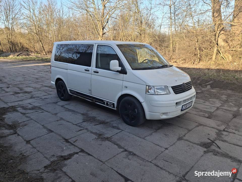 Vw t5 19 tdi bez klimy opłaty do października Szczecin sprzedam