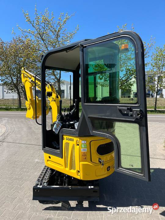 Minikoparka z kabiną GG850CAB Gunter Grossmann Iława