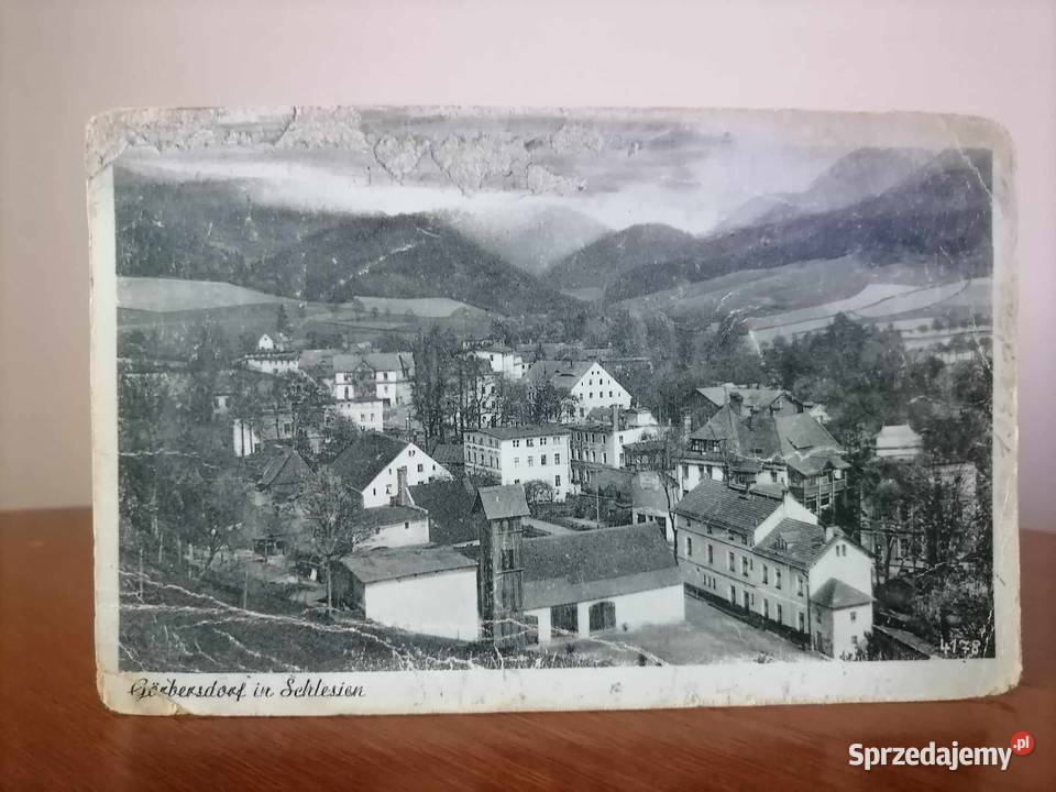 Gorbersdorf Sokołowsko Pocztówka Panorama 1920 Wałbrzych