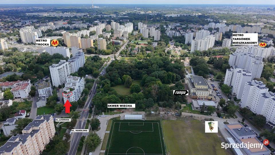 2pok mieszkanie 57 m widok na park Metro sieć Sprzedaż Warszawa