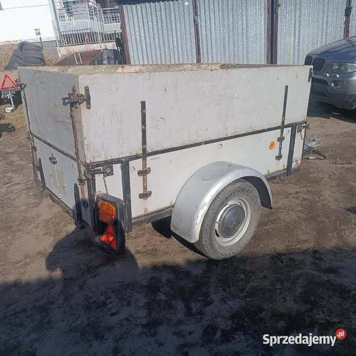 Przyczepka samochodowa lekka dmc 650 komplet Do samochodów osobowych Bydgoszcz