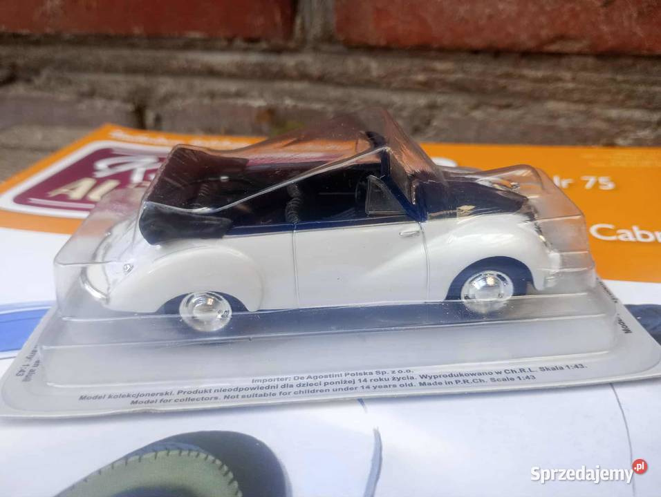 IFA F9 CABRIO Kultowe auta PRL model deagostini Warszawa