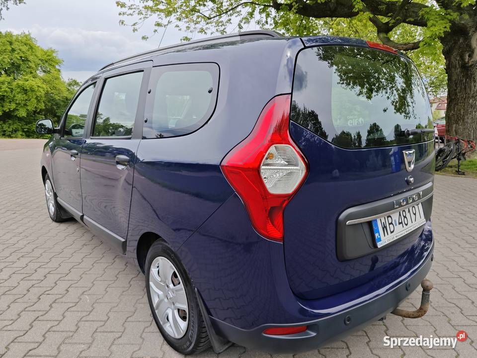Dacia Lodgy 16 LPG Laureate 7os Pierwszy Van / Minibus Warszawa