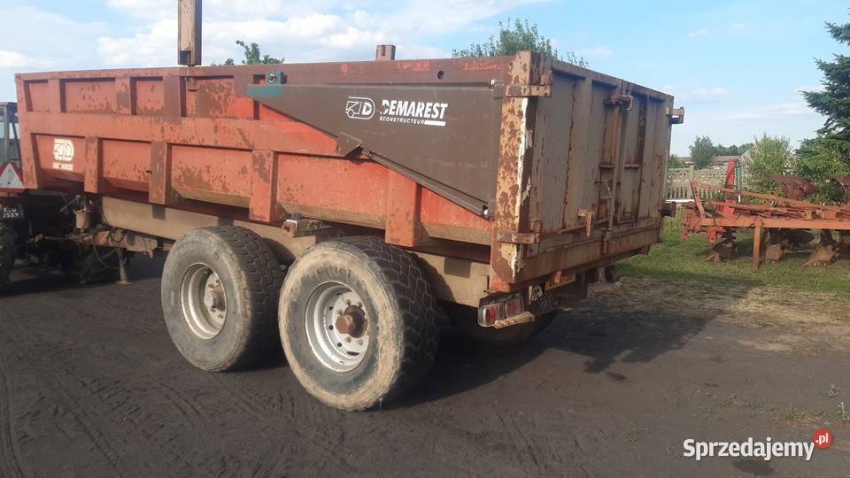Przyczepa rolnicza wywrotka tandem Nowe Skalmierzyce