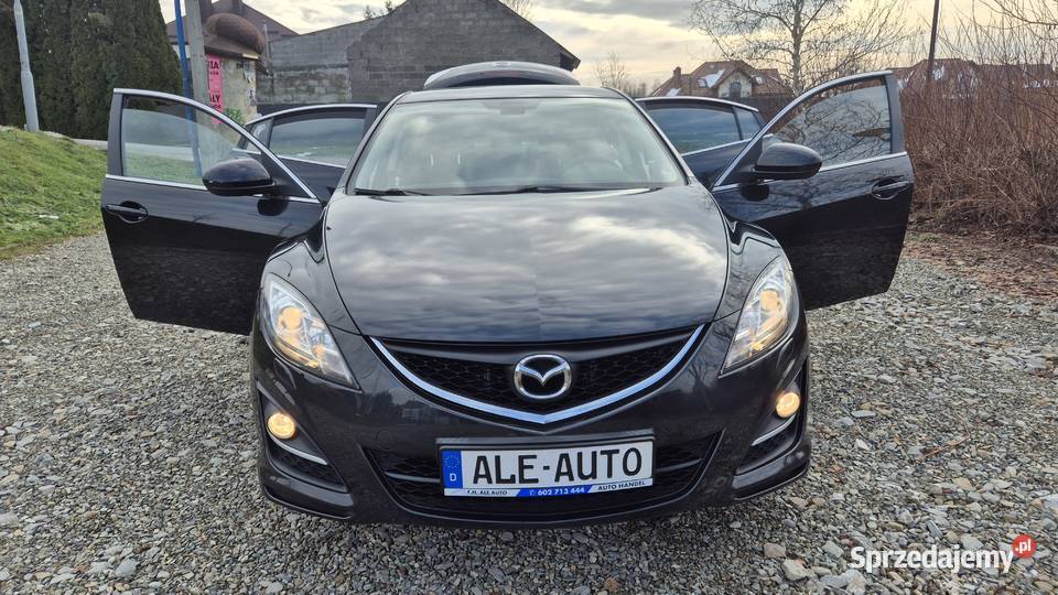 MAZDA 6 20 155 OPŁACONY BEZWYPADKOWY tempomat sprzedam