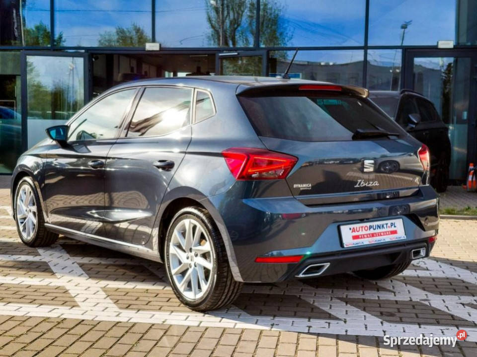 SEAT Ibiza 2022r SalonPL ASO FrontLaneAssist Kraków sprzedam