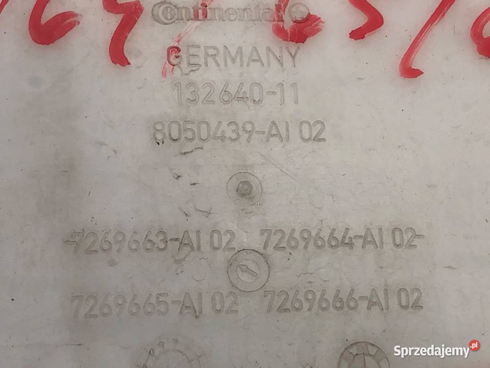 ZBIORNIK SPRYSKIWACZY BMW F07 Hatchback 0917 20 osobowe podkarpackie sprzedam