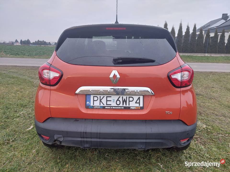 Renault Captur 09 Tce 2014r Keyless Rok produkcji 2014 Olszowa