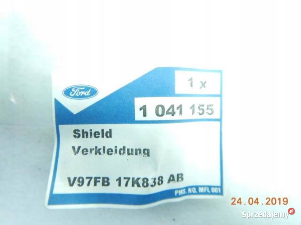 LISTWA BŁOTNIKA LEWY TYŁ FORD PUMA 9701