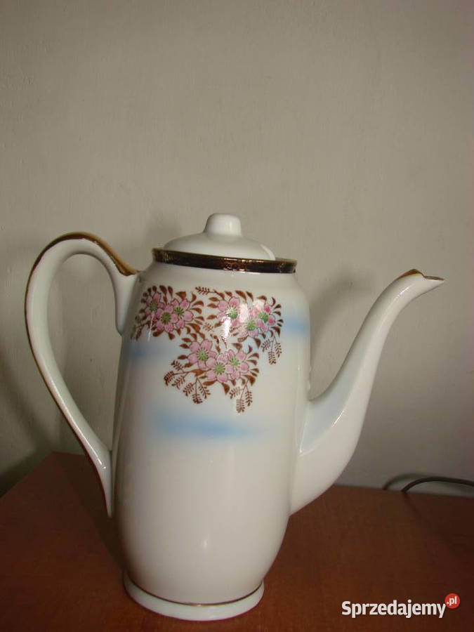 Kutani porcelanowy dzbanek na herbatę pomorskie Pruszcz Gdański