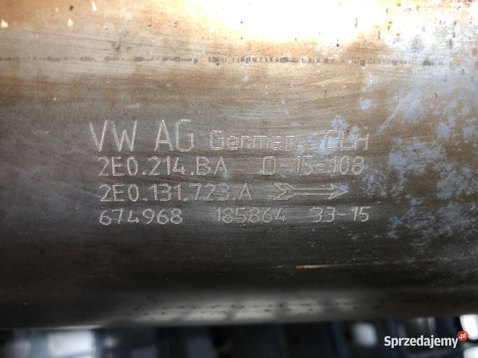 KATALIZATOR VW CRAFTER 30 50 2E0131723A 20 109 Części samochodowe