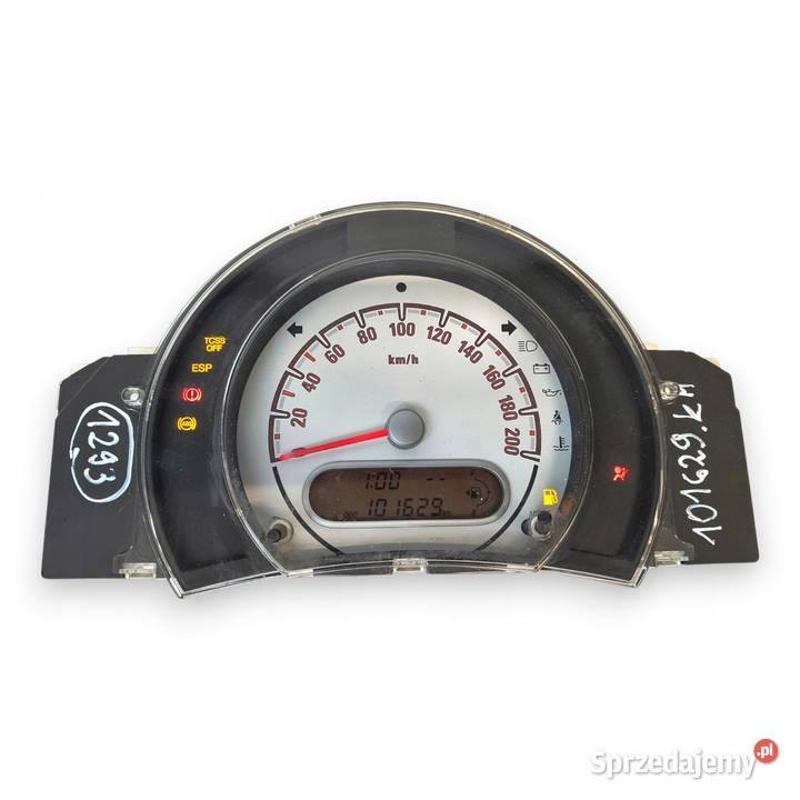 LICZNIK ZEGARY 3410052K40 Opel Agila B Splash 12 osobowe Chełm