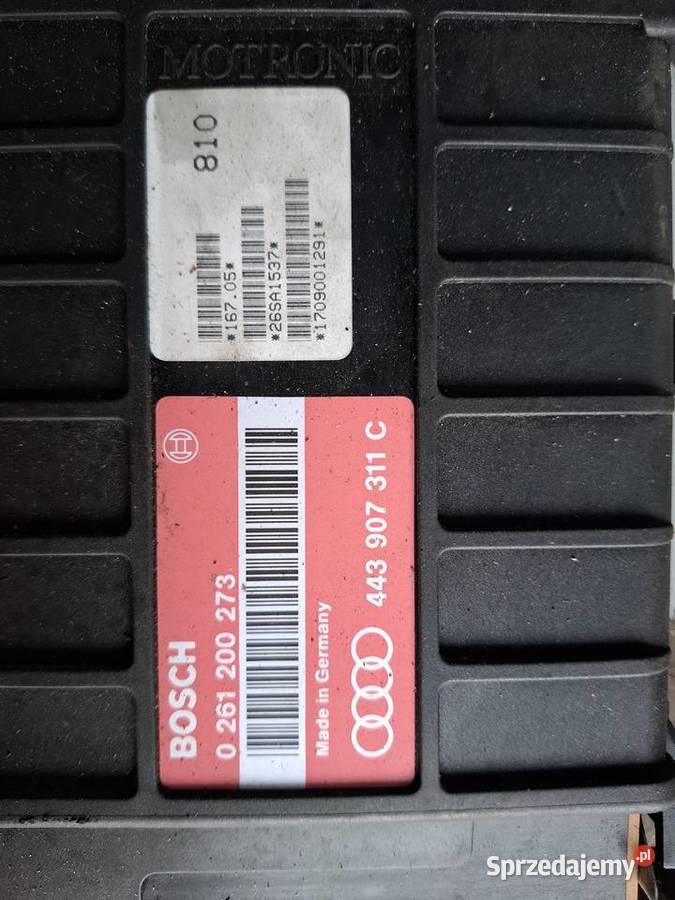 Komputer Sterownik Silnika Audi 80 B4 20 osobowe Wisznice