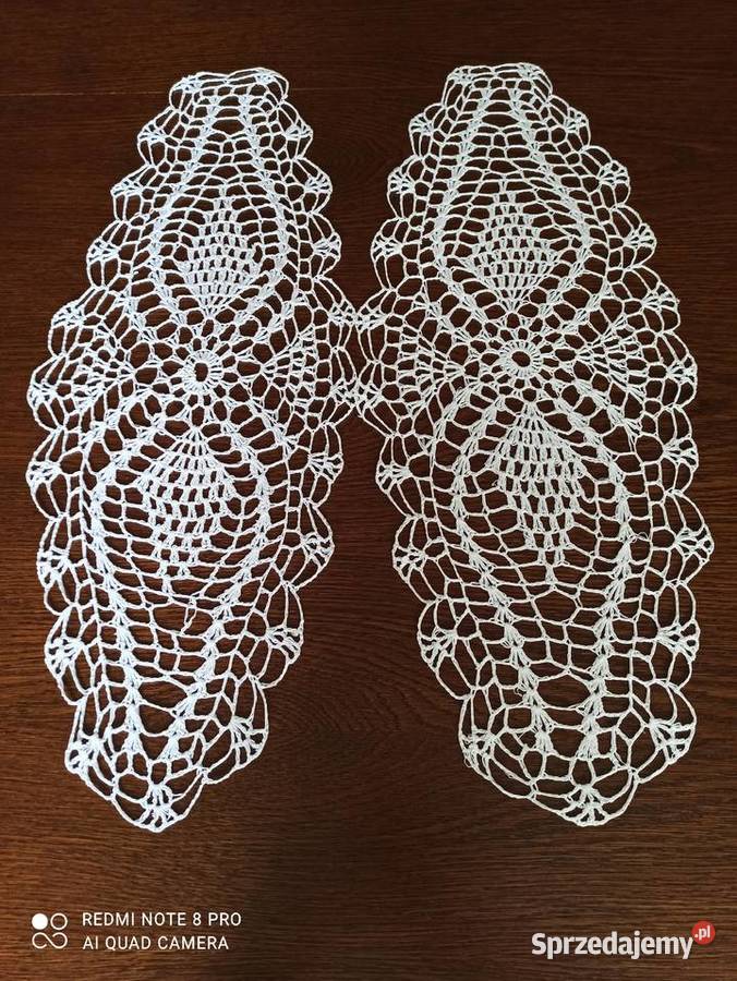 Serwetki ręcznie robione 2 biały podlaskie