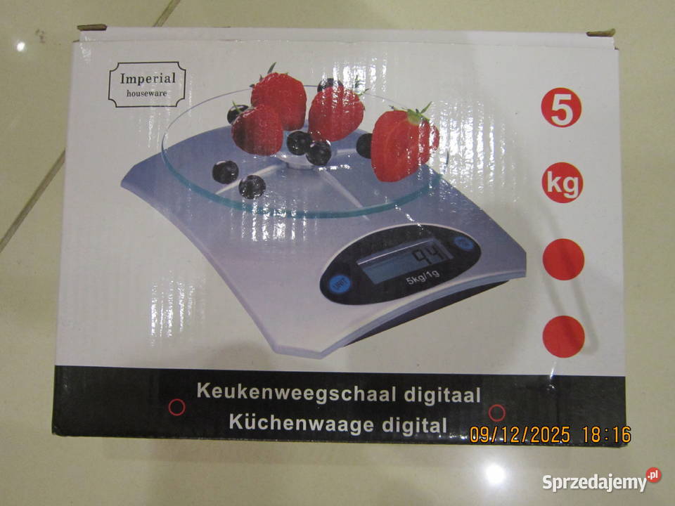 WAGA KUCHENNA Elektroniczna LCD do 5 1 g mazowieckie Warszawa