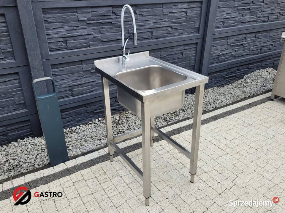 Zlew gastronomiczny 1komorowy 51x70x90 Gastronomia Ostrów Wielkopolski