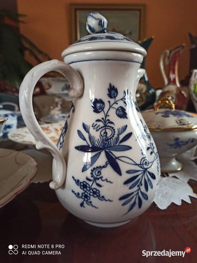 Dzbanek Meissen Miśnia Wzór cebulowy Gdańsk sprzedam