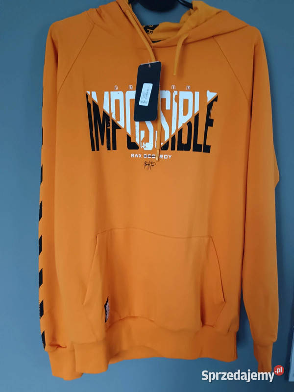 Bluza Kangurek męski żółty musztardowy nowy Krosno