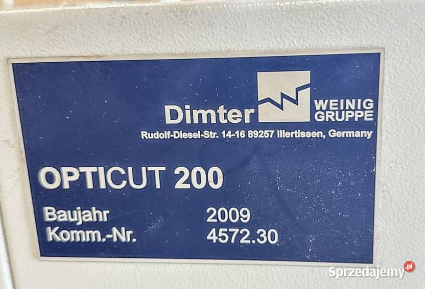 Optymalizerka Grecon Dimter OptiCut 200 Juszczyn sprzedam