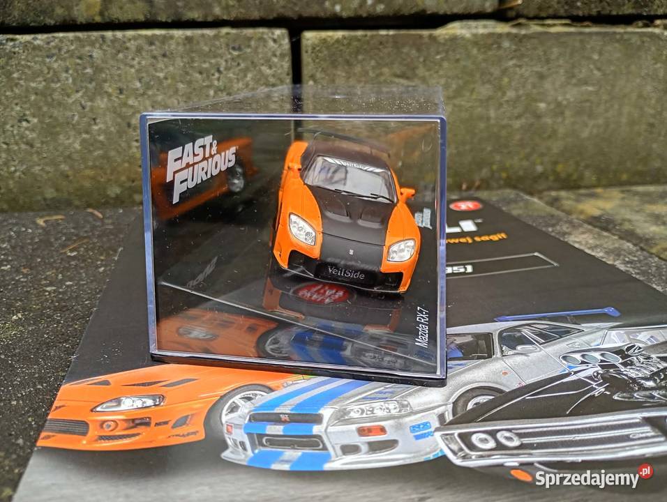 MAZDA RX7 Fast furious 143 model Deagostini Warszawa sprzedam