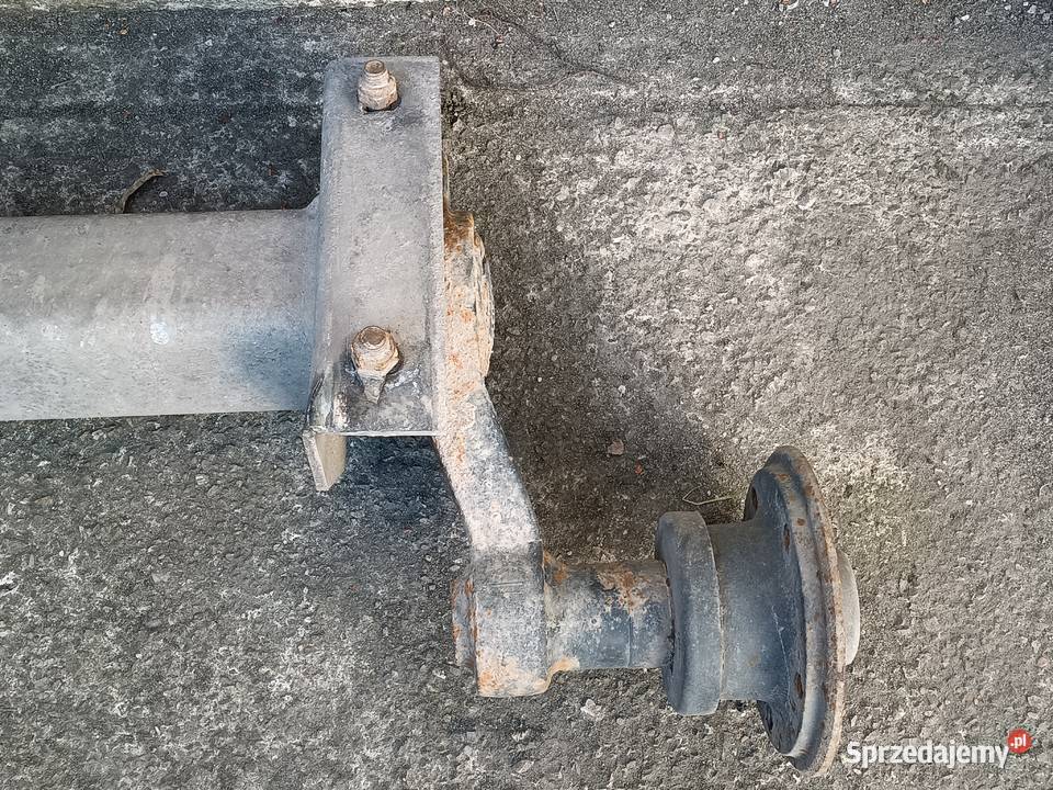 Oś KNOTT VG13 1350 przyczepy niehamowanej