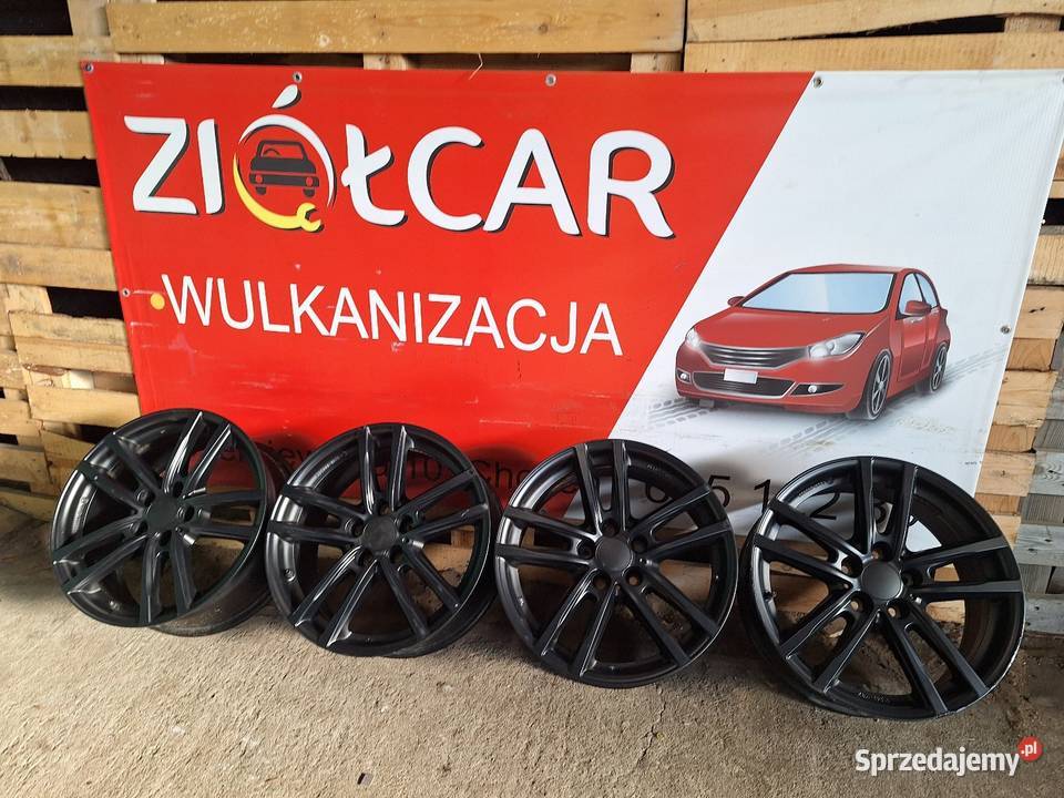 Alufelgi 5x112 17 ET40 Rial X10 Black Audi A3 A4 kujawsko-pomorskie
