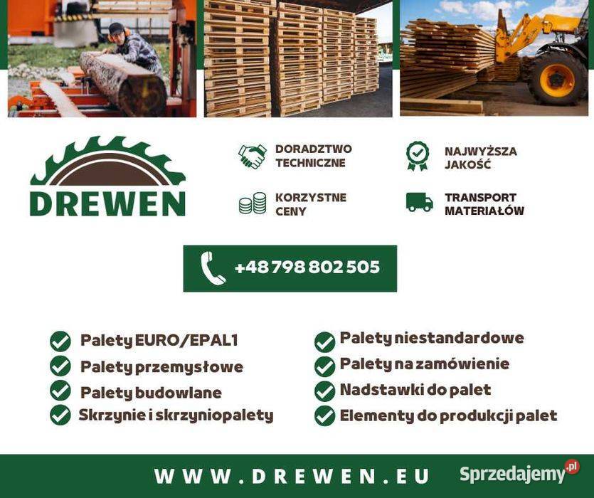 Krawędziak kantówka balik deski elementy palet 1 Mińsk Mazowiecki sprzedam
