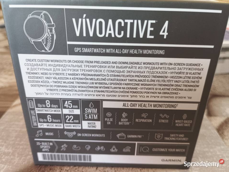 Garmin Vivoactive 4 Maciejów