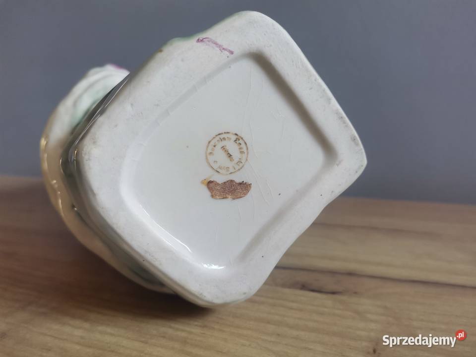 Stara figurka karafka Rybak porcelana Zagórski i śląskie