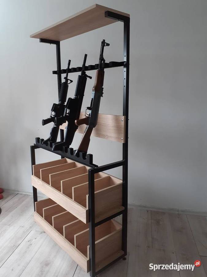 Stojak na broń długą karabinki model A 10 plus