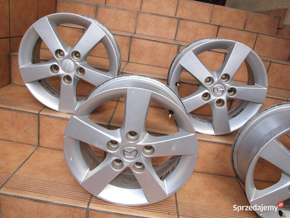 Mazda felgi alufelgi 15 oryginalne komplet 4 Kalisz sprzedam