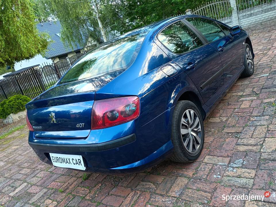 ŁADNY PEUGEOT 407 diesel 16 Ruda Śląska