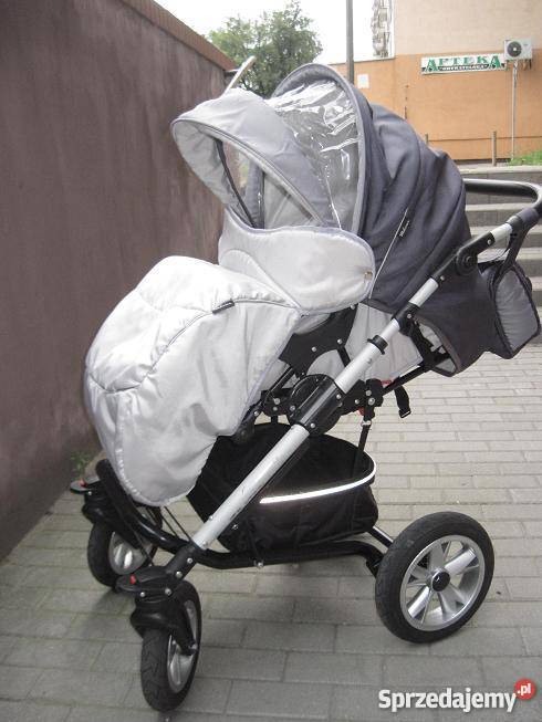 wózek 2w1 Mikrus Sprint Łódź